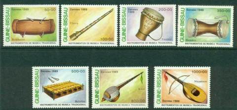 Guinea-Bissau-1989-Musical-Instruments-MUH-Lot16811