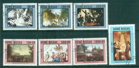 Guinea-Bissau-1989-Paintings