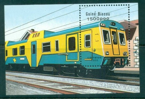 Guinea-Bissau-1989-Trains-MUH