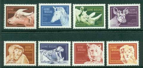 Guinea-Bissau-1989-Wild-Animals-MUH-Lot16813