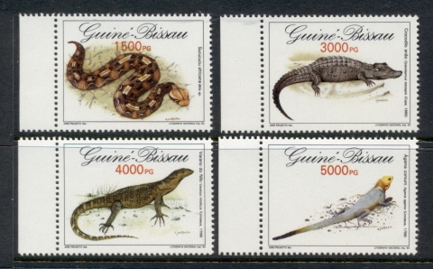 Guinea-Bissau-1993-Reptiles-MUH