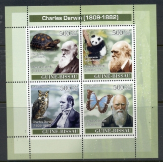 Guinea-Bissau-2007-Charles-darwin-Bird-MS-MUH8