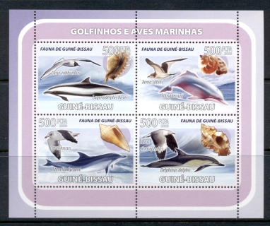 Guinea-Bissau-2008-Dolphin-Shells-MS-MUH