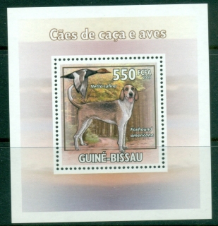 Guinea-Bissau-2009-Hunting-Dogs-Birds-DLMS-MUH