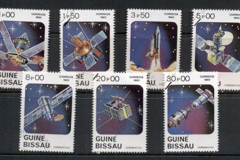 Guinea-Bissau-1983-Space-Telecommunication-Satellites-CTO