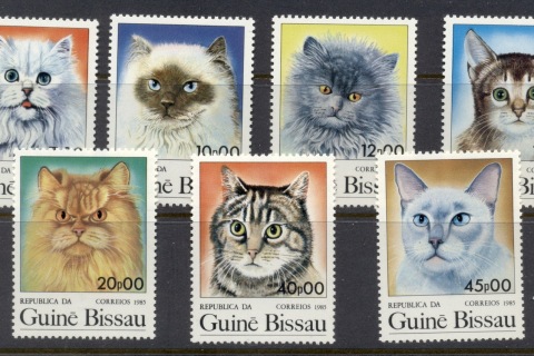 Guinea-Bissau-1985-Cats-MUH_1