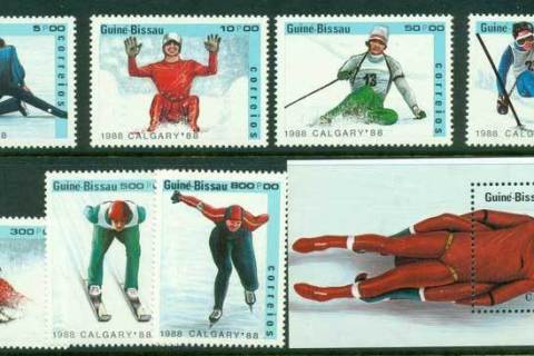 Guinea-Bissau-1988-Winter-Olympics-MS-MUH-Lot16822