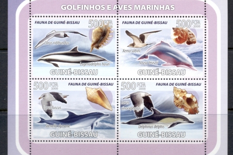 Guinea-Bissau-2008-Dolphin-Shells-MS-MUH