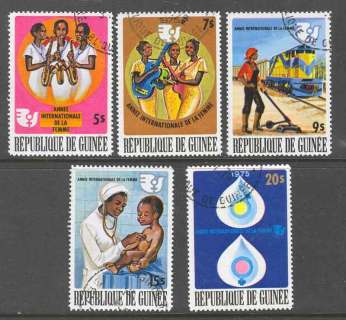 Guinee-1976 Intl. Womens Year