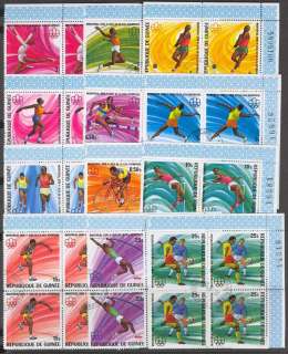 Guinee-1976 Montreal Olympics Blocks