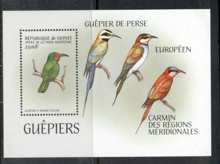 Guinee-1999 Birds MS