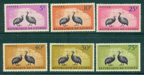 Guinee-1961 Guinea Fowl Birds