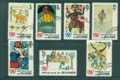 Guinee-1966 Childrens Drawings