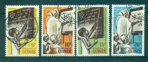 Guinee-1962 Campaign against Illiteracy