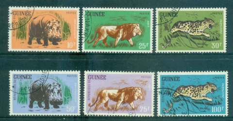 Guinee-1962 African Animals