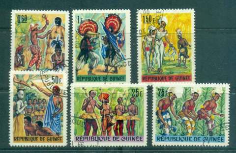 Guinee-1966 Guinean Nationa Dancers