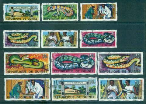 Guinee 1967 Pastoria Research Institute Snakes