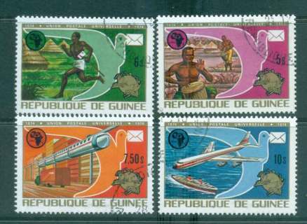 Guinee-1974 UPU Centenary