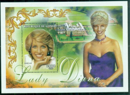 Guinee-1998 Princess Diana in Memoriam,  MS