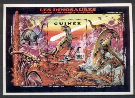 Guinee-1993-Dinosaurs-MS-CTO