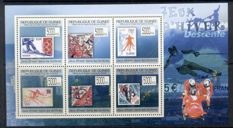 Guinee-2009-Winter-Olympics-on-stamps-MS-MUH-2