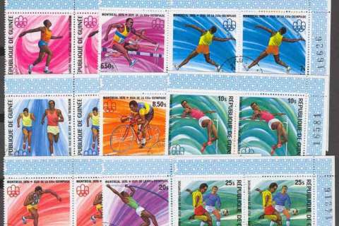 Guinee-1976 Montreal Olympics Blocks