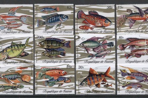 Guinee-1971 Marine Life Fish