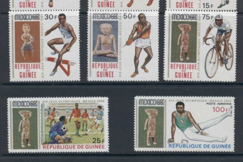 Guinee-1968 Summer Olympics Mexico City