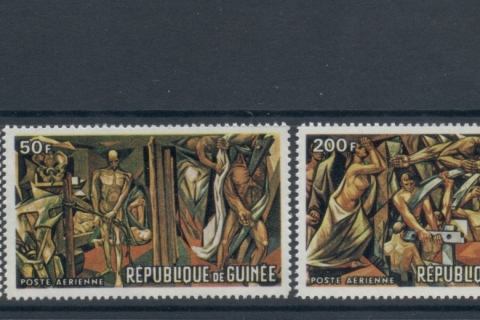 Guinee-1967 Xmas, Murals