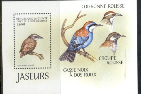 Guinee-1999 Birds MS