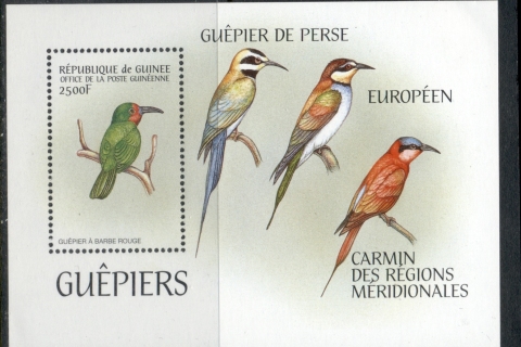 Guinee-1999 Birds MS