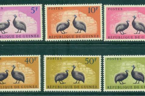 Guinee-1961 Guinea Fowl Birds