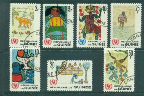 Guinee-1966 Childrens Drawings