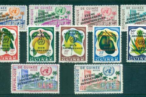 Guinee-1961 UN Anniversary Opts