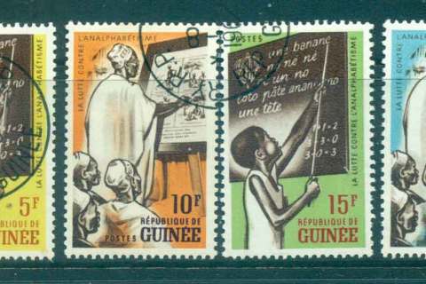 Guinee-1962 Campaign against Illiteracy