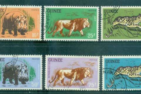 Guinee-1962 African Animals