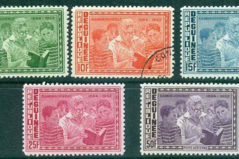 Guinee-1964 Eleanor Roosevelt