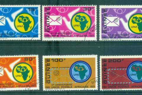 Guinee-1972 UPAF Postal Union