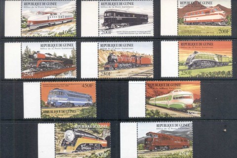 Guinee-1992-Trains-MUH