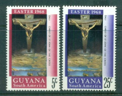 Guyana-1968-Easter-MLH-lot80900