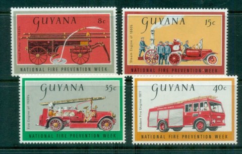 Guyana-1977-Fire-Prevention-Week-MLH-lot80914