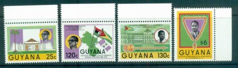 Guyana-1986-President-Burnham-MUH-lot80934