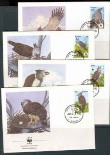 Guyana-1990-WWF Harpy Eagle