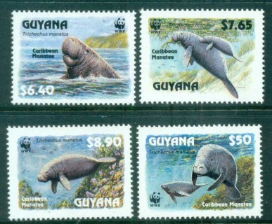 Guyana-1993-WWF Caribbean Manatee