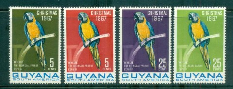 Guyana-1967-68-Xmas-FU-lot79336