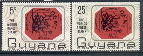 Guyana-1967-Worlds-Rarest-Stamp-MUH