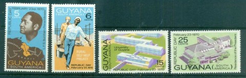 Guyana-1970-Republic-Day-MLH-lot80907