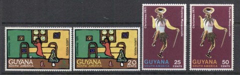 Guyana-1971-Xmas-MUH