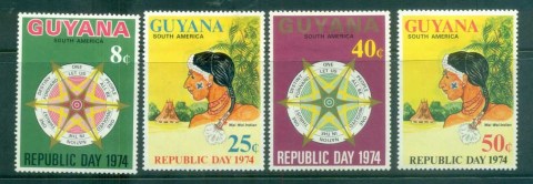 Guyana-1974-Republic-Day-MH-lot79364