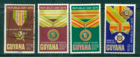 Guyana-1975-Republic-Day-MLH-FU-lot79462